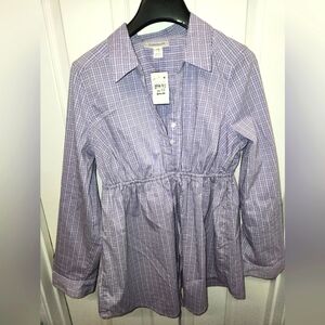 Lavender Maternity blouse